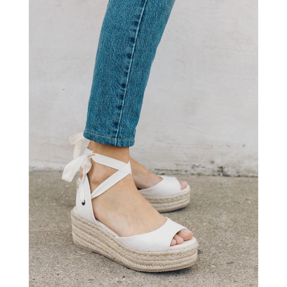 Soludos Platform Tie Up Sandals